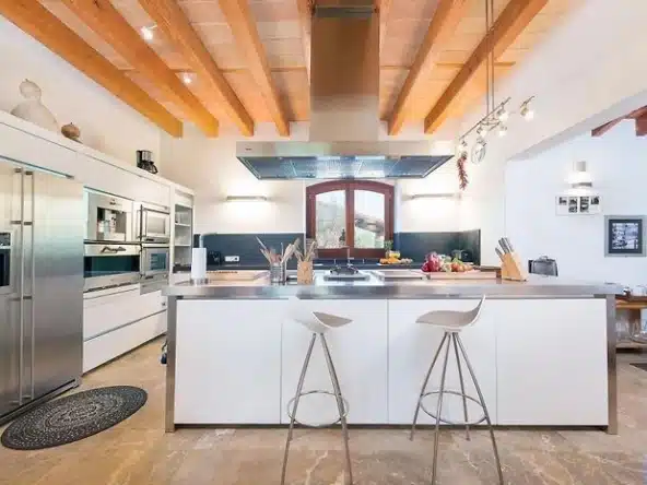 holiday finca in Binissalem kitchen