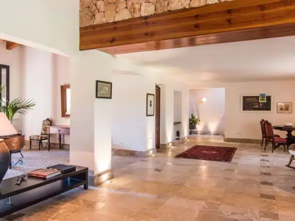 holiday finca in Binissalem living