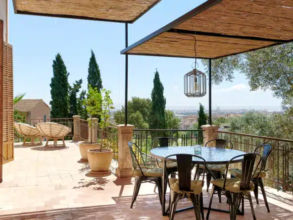 holiday villa for 16 people TERRASE